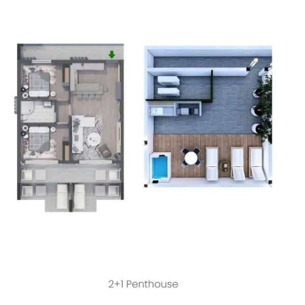 2+1 Penthause